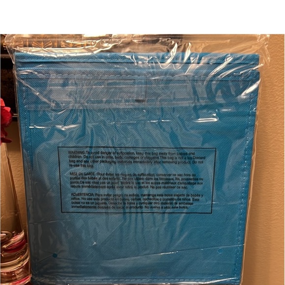 ClosetMaid Cubeicals Chalkboard Fabric Drawer in Ocean Blue. - Picture 5 of 8